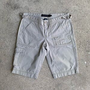 Khaki Cargo Shorts